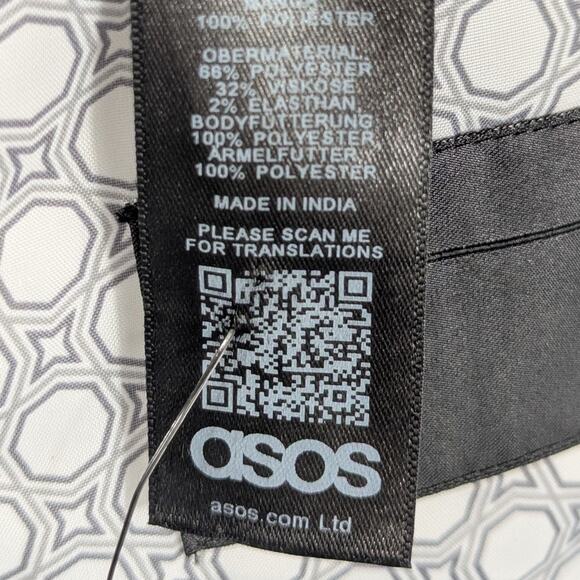 ASOS 46R Blazer Mens Taupe Mauve Slim Fit Stretch One Button Suit Jacket - Picture 6 of 10